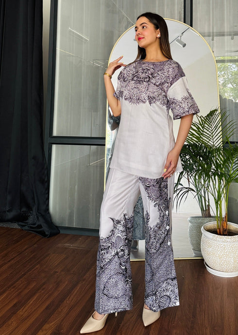 Black & White Summer Edit Co-ord Set